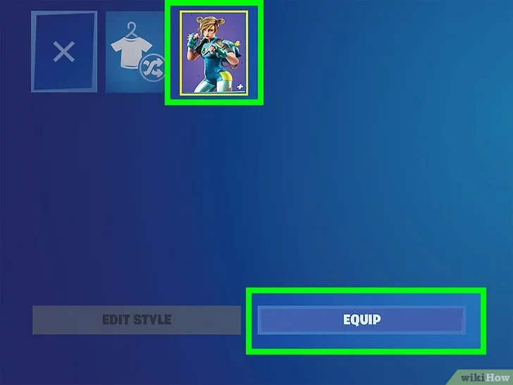 How Do I Change Character in Fortnite step 3. select the outift