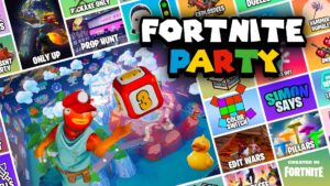 FORTNITE PARTY  25 MINIGAMES