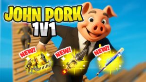 John Pork 1v1 Build Fight