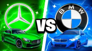 BMW VS MERCEDESBLUE VS GREEN