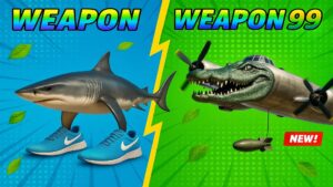 CHAOS MEME GUN GAME  ONE SHOT