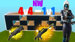 NW ZONE WARS  1V1-4V4