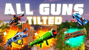 All weapons Tilted Towers FFA