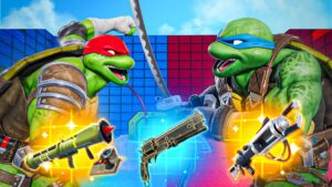 SIMPLE TMNT RED VS BLUE