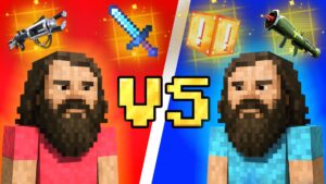 STEVES LUCKY BLOCKS RED VS BLUE