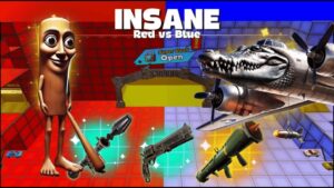 TUNG VS BOMBARDINO INSANE RED VS BLUE