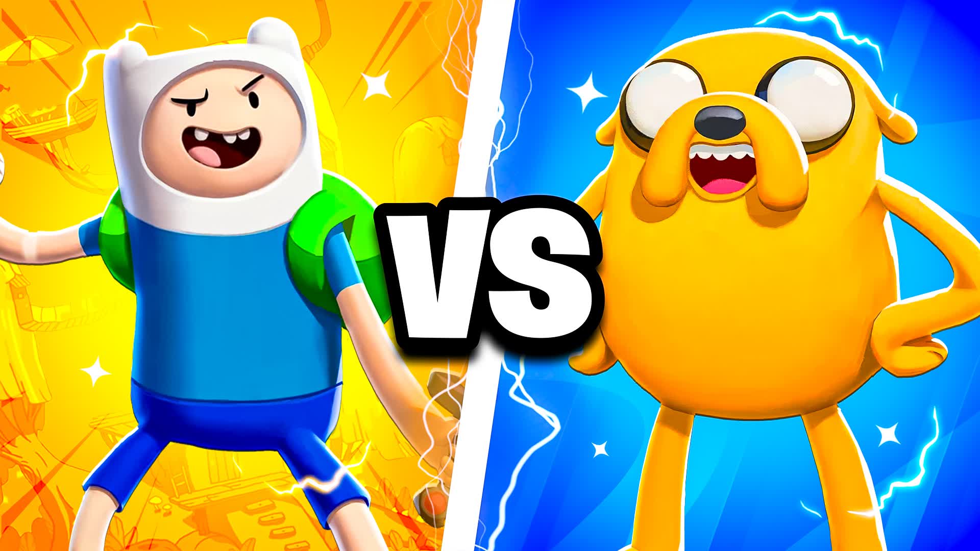 JAKE VS FINN RED VS BLUE