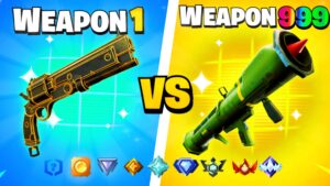 GUN GAME ONE SHOT  TILTED TOWERS