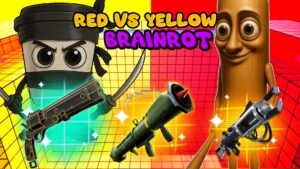 BRAINROT RED VS YELLOW