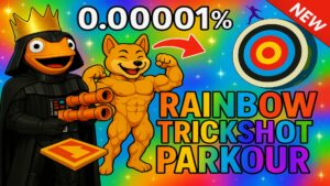 RAINBOW TRICKSHOT PARKOUR 80