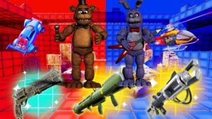 FNAF RED VS BLUE
