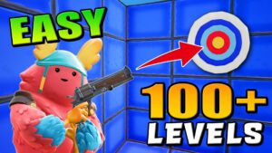 Trick Shot Easy Parkour 100