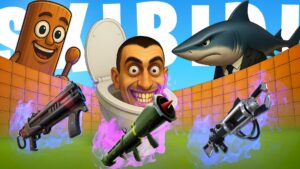 Skibidi Gun Game NEW WEAPONS  VEHICLES