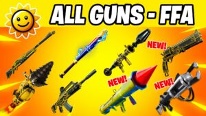 FREE FOR ALL – ALL WEAPONS  VEHICLES
