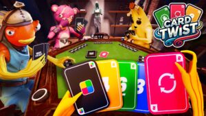 CARD TWIST  BOARD GAME MINIGAME UNO