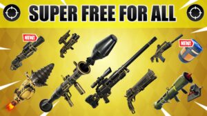 SUPER ALL WEAPONS – FREE FOR ALL